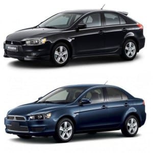 Mitsubishi Lancer kormánymű